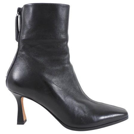 Emme Parsons Black Glove Leather Ankle Boots - 37