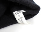 Eterne Black Cashmere Blend  Dillon Beanie Toque Hat - OS