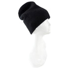 Eterne Black Cashmere Blend  Dillon Beanie Toque Hat - OS