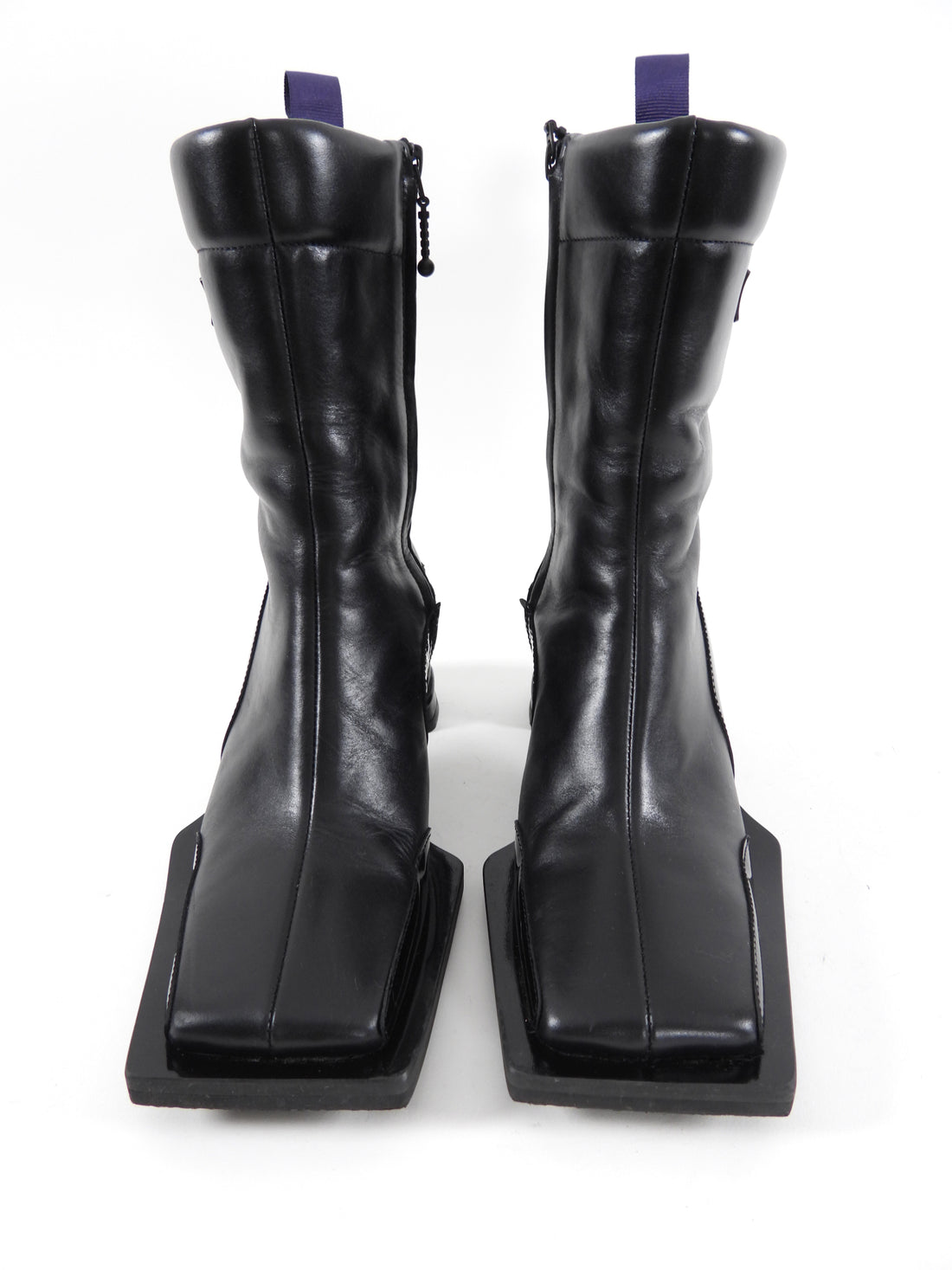 Eytys Black Leather Gaia Ankle Boots 37 - Main Image
