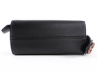 Fendi Black Leather Mini By The Way Red Crystal Crossbody Bag