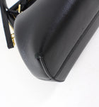Fendi Black Smooth Leather Small First Bag