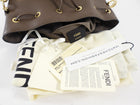 Fendi Brown Leather Mon Tresor Grand Bucket Bag