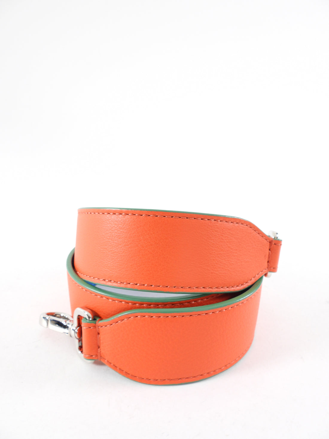 Fendi Red and Blue Leather Strap You Bag Strap