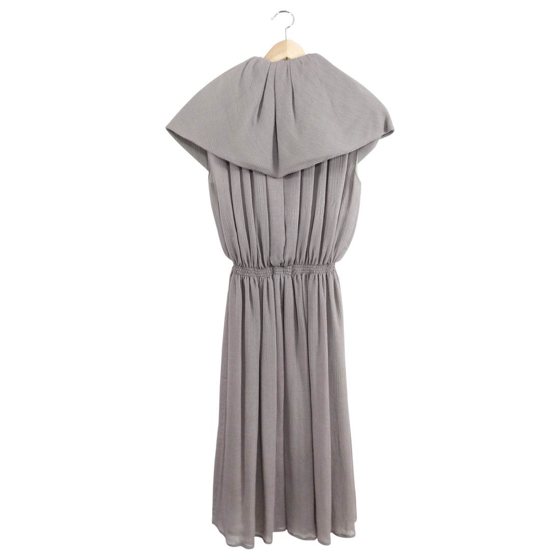 Fendi Taupe Grey and Sage Green Silk Chiffon Layered Dress - IT40 / XS I MISS YOU VINTAGE Fendi Taupe Grey and Sage Green Silk Chiffon Layered Dress - IT40 / XS I MISS YOU VINTAGE