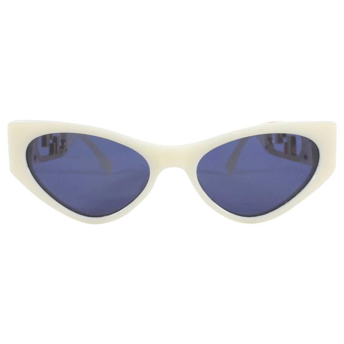 Fendi Ivory Acetate Cat Eye O'Lock Sunglasses 40049