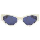Fendi Ivory Acetate Cat Eye O'Lock Sunglasses 40049