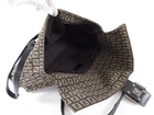Fendi Brown Zucca Fabric East West Mama Baguette Bag