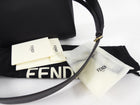 Fendi Dark Espresso Brown Leather Peekaboo Mini Bag