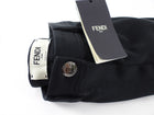 Fendi Black and Brown Jersey Zucca Print Slim Pant - IT40 / 4