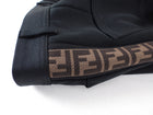 Fendi Black and Brown Jersey Zucca Print Slim Pant - IT40 / 4