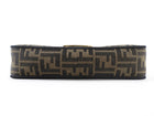 Fendi Brown FF Zucca Medium Two Way Baguette Bag