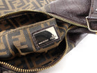 Fendi Brown Zucca Logo Spy Hobo Bag