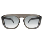Fendi Freedom Clear Black Acetate Crystal Square Frame Sunglasses