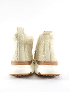 Tods Kate Beige Boucle Stretch Sock Ankle Sneakers - 40.5