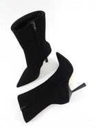 GIA x RHW black Suede Ankle Boot - 37