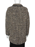 Giambattista Valli Tweed Sequin Wool Short Coat - 40 / US 4