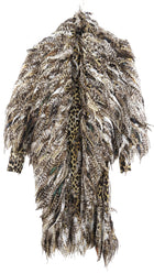 Giambattista Valli Haute Couture Fall 2011 Leopard and Feather Dress and Cape