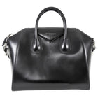 Givenchy Black Leather Large Antigona Two Way Handbag