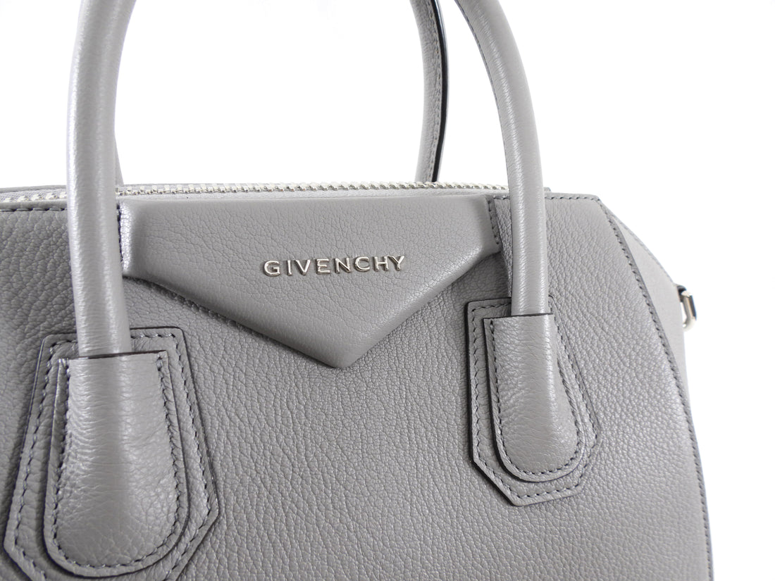 Givenchy Pearl Grey Medium Antigona Bag