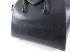 Givenchy Antigona Medium Black Leather and Silvertone Hardware