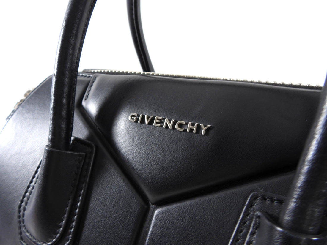 Givenchy Black Leather 3D Animation Large Antigona Bag