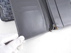 Goyard Grey Voltaire Satchel Tote Bag and Passport Holder Set