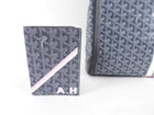 Goyard Grey Voltaire Satchel Tote Bag and Passport Holder Set