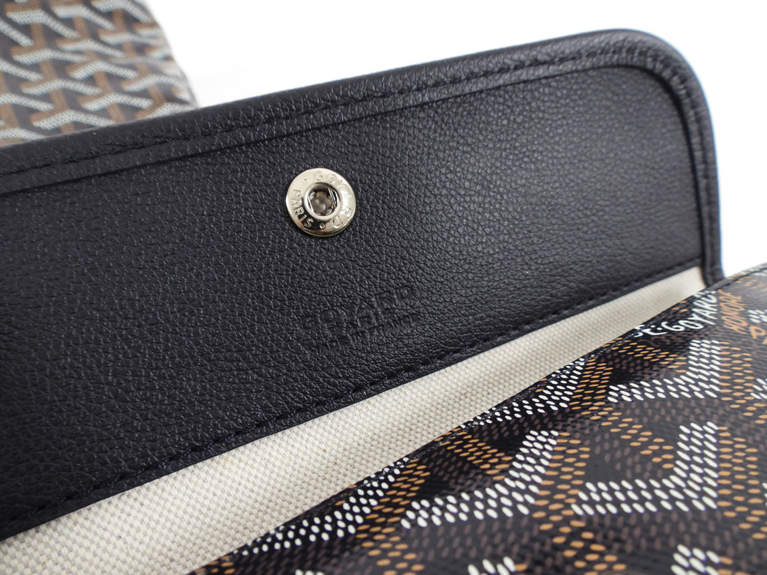 Goyard Black Goyardine Boheme Tote Bag