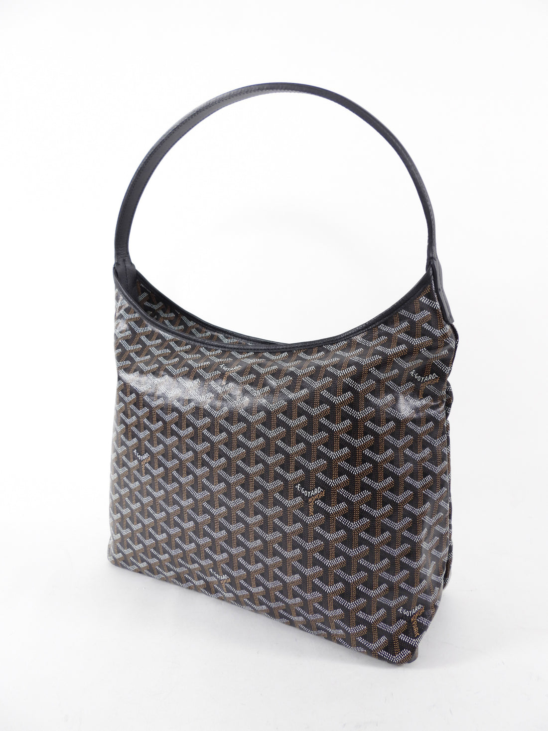 Goyard Black Goyardine Boheme Tote Bag