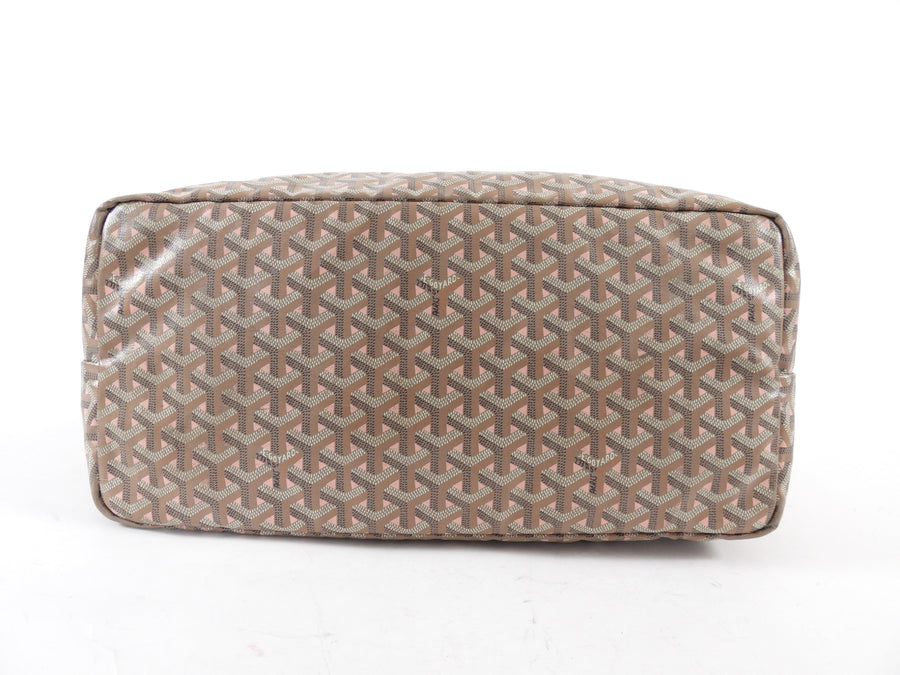 Goyard St. Louis GM Claire Voie Tote Bag Limited Edition Pink Taupe
