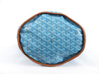 Goyard 2025 Turquoise and Tan Linen Canvas Reversible Balhaera Tote