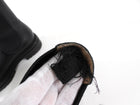 Gianvito Rossi Black Leather Lug Ankle Boot - 37 / 6.5