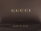 Gucci Black Leather G Hardware Knee High Block Heel Boots - 38