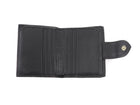 Gucci Black Monogram Empreinte Heart Compact Wallet