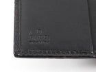 Gucci Black Monogram Empreinte Heart Compact Wallet