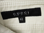 Gucci Khaki Beige 2004 Vintage Single Button Two Piece Pant Suit - 44 / 42