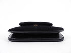 Gucci 1973 Black Small GG Logo Leather Crossbody Bag