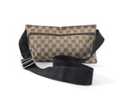 Gucci GG Monogram Canvas Double Pocket Belt Bag