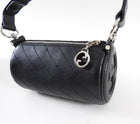 Gucci Black Leather Blondie Mini GG Barrel Bag