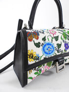 Gucci x Balenciaga Hacker Project Flora XS Hourglass Two-Way Top Handle Bag