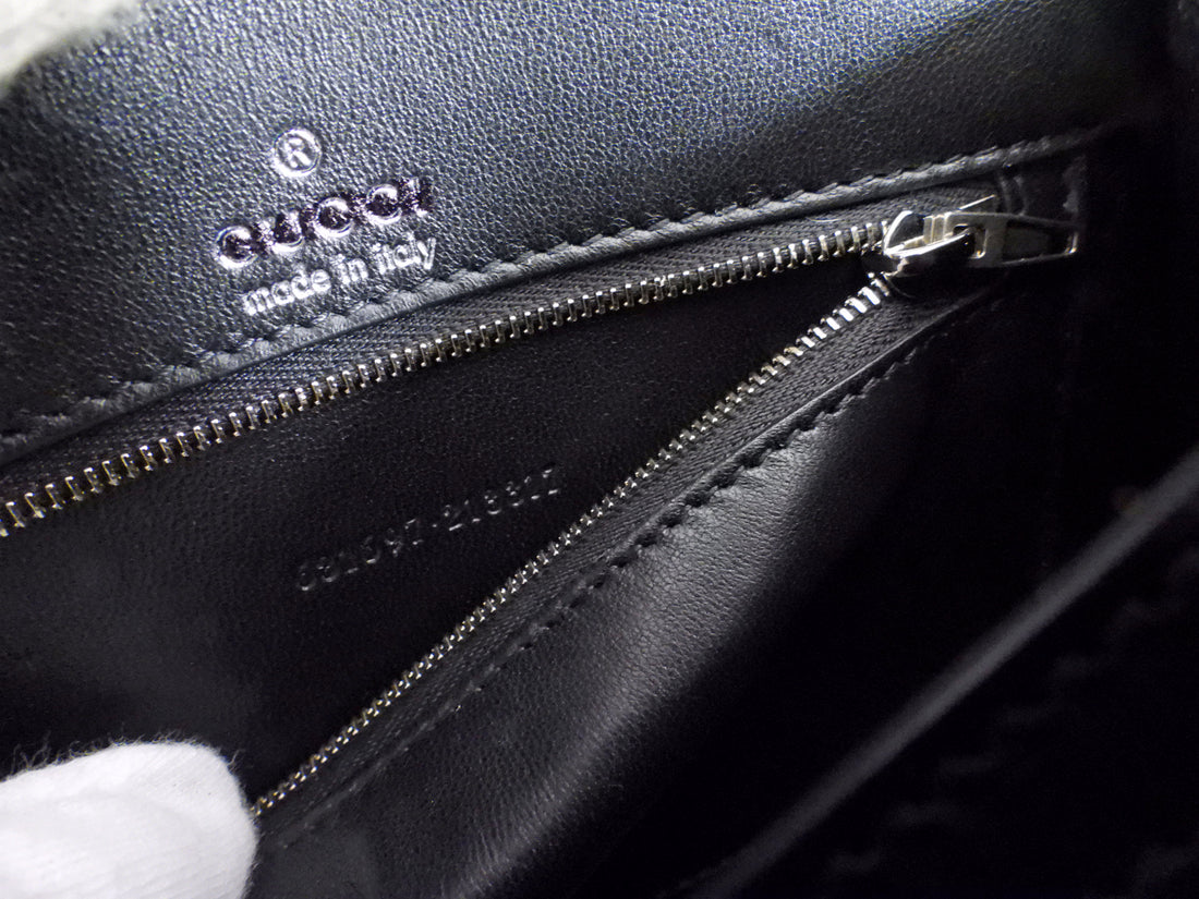 Gucci x Balenciaga Hacker Project Flora XS Hourglass Two-Way Top Handle Bag