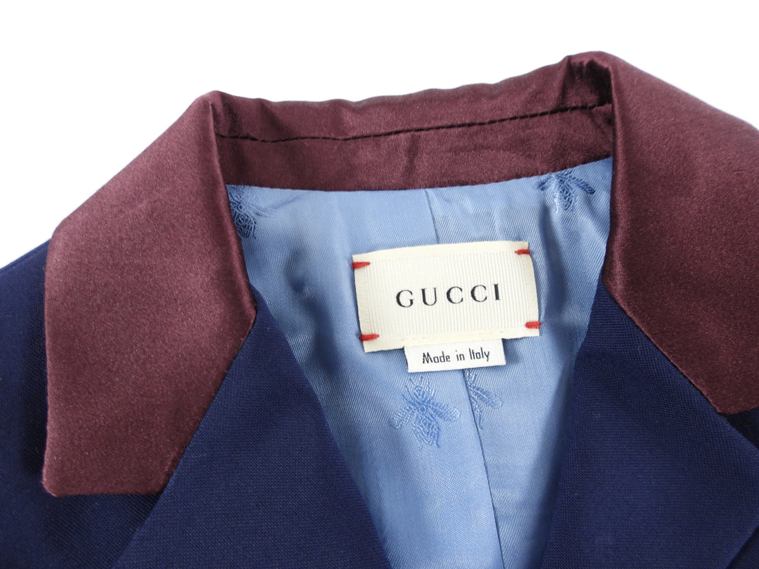 Gucci Baby Navy Blazer Jacket - 12/18 M