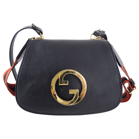 Gucci 2023 Large Web Strap Blondie Messenger Bag