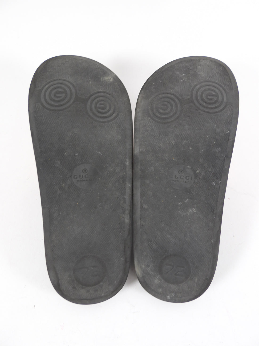 Gucci Blooms Pink Floral Monogram Pool Slide Sandals - 7