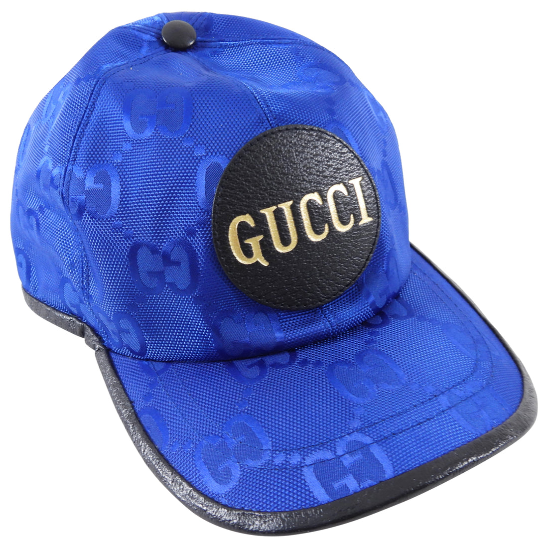 Gucci Blue GG Logo Baseball Cap / Hat - L / 59cm