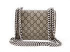 Gucci Monogram Supreme Dionysus Mini Chain Flap Bag