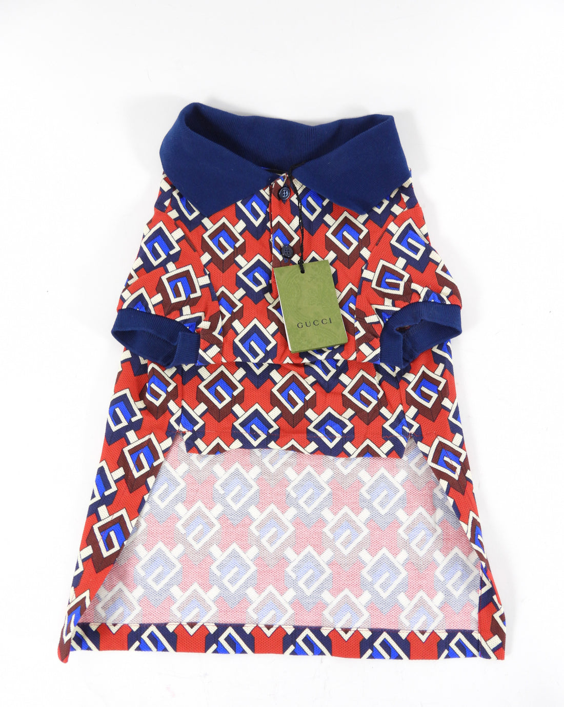 Gucci Isometric G Red and Blue 5pc Gucci Pet Dog Gift Set