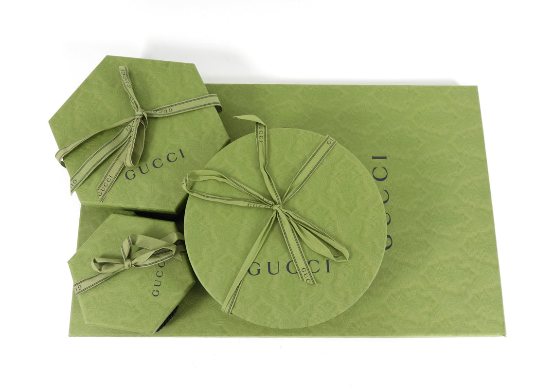 Gucci Isometric G Red and Blue 5pc Gucci Pet Dog Gift Set