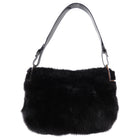 Gucci x Tom Ford 1990's Black Mink Fur Shoulder Bag